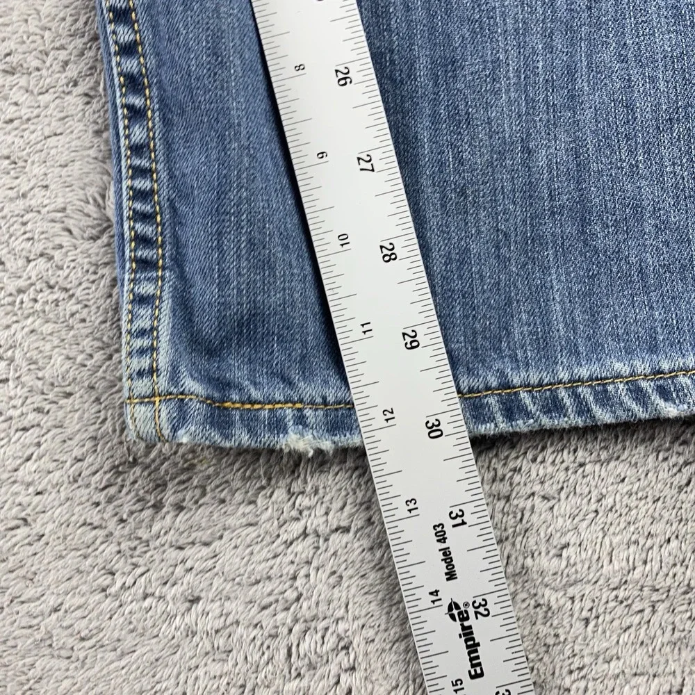 Levis 559 Relaxed Straight Jeans Mens 46x32‎ Blue Medium Wash High Rise